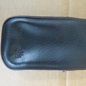 Vintage 1970s Zippered Soft Vinyl Case for Texas Instruments Calculators